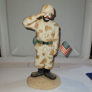 Emmett Kelly Flambro Collectible (Soldier)